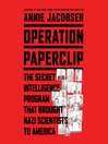 Cover image for Operation Paperclip